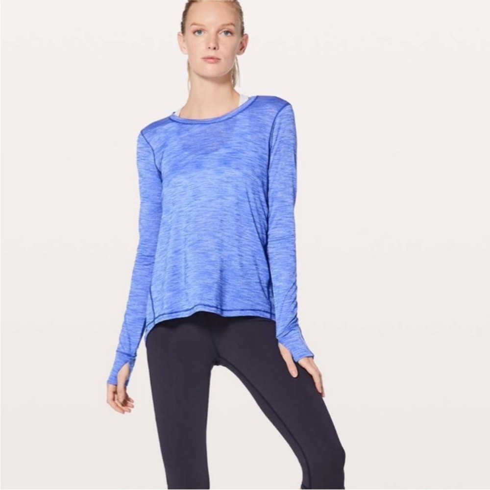 Lululemon Beat the Heat Long Sleeve shirt Tee